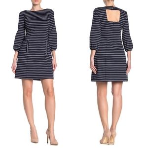 NEW Eliza J Long Sleeve Cut-Out Shift Dress